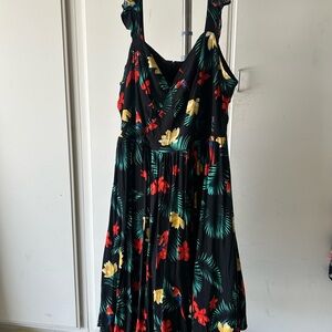 Torrid Tropical Retro Chic Dress